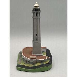VTG Spoontiques Alcatraz Island Lighthouse Village‎ Figurine Sculpture #9272